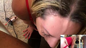 hot sunday afternoon deep in her ass eating pomegranate