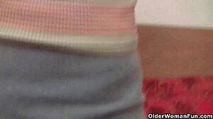 The hairy granny pussies are begging for a good rubbing