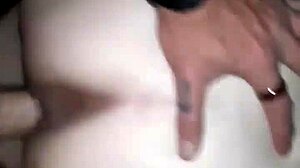 Guy Bends Girl Over for Intense Doggystyle Ass Fucking