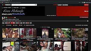 kriss hotwife cums on huge toy during halloween mischief