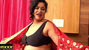 beautiful cheating wife gets hardcore anal doggystyle from big cock in desi sex