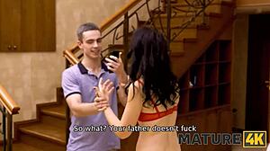 Horny mature or hard sex with devious stepson?