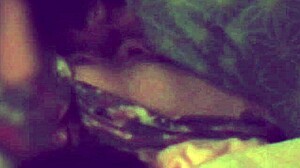 young wife in yukata gets surprised at night with intense encounter