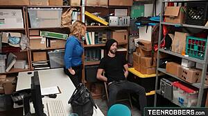 Hot Officer Krissy Lynn Seduces Thief For Rough Fucking In Taboo Teen Fantasy!