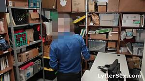 SKINNY ASIAN SHOPLIFTER STRIP SEARCHED AND FUCKED