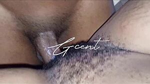 I capture this close-up of passionate hairy sex