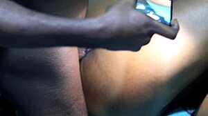 Gianna's big clit creampied in amateur pussy