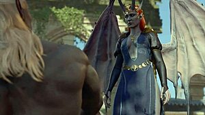 Baldur's Gate 3 naked playthrough with Mizora sex scene