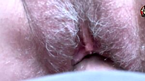 Hairy Pussy Fucked Ultra Closeup by Big Cock