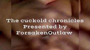 her cuckold man keeps calling, but it makes her cum harder!