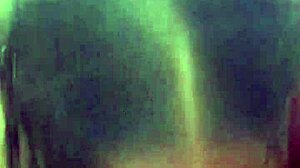 Hot neighbor horny on sofa gives blowjob almost wife catches