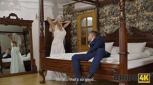 Bride4k threesome detour with cheating bride