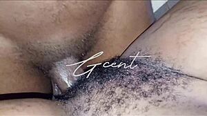 I capture this close-up of passionate hairy sex