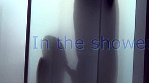 what happens in the shower with blonde teen?