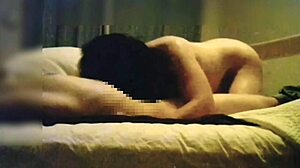 Wife in sexy red lingerie seduces for secret sex. Second round cowgirl squeezes sperm, close-up handjob included.