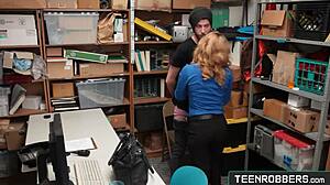 Hot Officer Krissy Lynn Seduces Thief For Rough Fucking In Taboo Teen Fantasy!