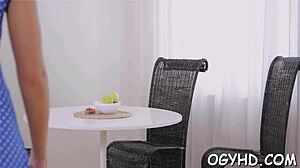 Old Chap Bangs Young 18+ Pussy Hardcore