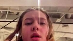 Masturbate in Taxi and Mall Outdoors