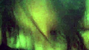 Hot neighbor horny on sofa gives blowjob almost wife catches