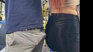 Estudante Encoxada Por Estranho No Onibus Em Publico