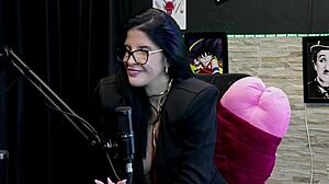 slut leticia braga shows tits pussy after swallowing cum play