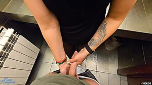 my pussy grips his cock tight, holding on for cum in pantyhose