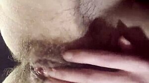Teacher Masturbates Her Hairy Wet Pussy During Class Break