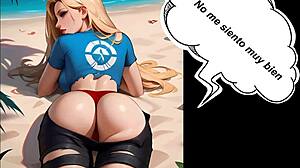 Comic animado perdida en la jungla