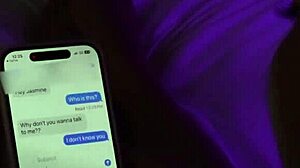 gorgeous jasmine sherni in halloween cosplay with ghostface