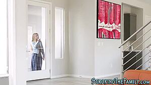 pussy rubbed stepdaughter teen 18+ gets plowed