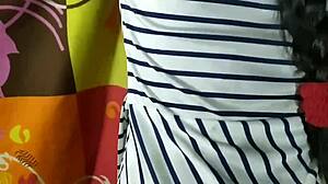 Desi south indian tamil auntie enjoys homemade sex with husband