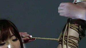 Horny Japanese Wire Confine Restrain Bondage With Rina Uchimura