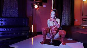 Horny stripper Monika Fox does anal with big toys for free 😏