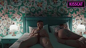 Step Mom Can't Lie Alone On Vacation, Joins Step Son's Bed For Hard Sex