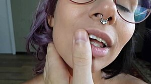 hot girl sucks dads big cock before bed