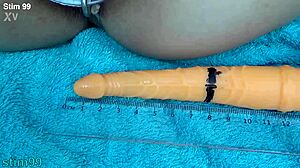 japanese milf cervix fucking with german real penis dildo and asian chopsticks