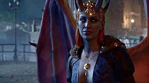 Baldur's Gate 3 naked playthrough with Mizora sex scene