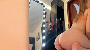 i-i wanna fuck my ass please with dildo riding from redhead hottie