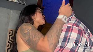 Casting mother-in-law fucks stepson while husband leaves