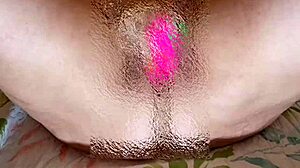 Wow, fat 60-year-old granny plays with her huge saggy tits and pussy!