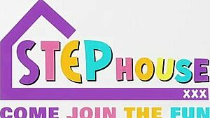 Milf helps stepdaughter with group activity