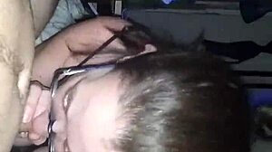 Amateur Point Of View Blowjob Fun Session Leading To Intense Orgasm