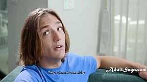 weird step cousin started wanking infront of me so i - river lynn axel haze