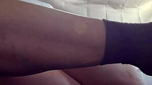 Married woman 38 years old slender figure early morning car sex on holiday