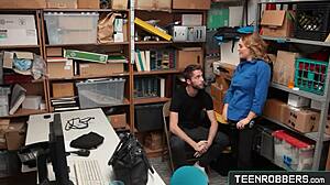 Hot Officer Krissy Lynn Seduces Thief For Rough Fucking In Taboo Teen Fantasy!