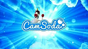 busty pawg brunette fucks her pussy with dildo and squirts