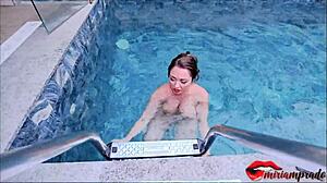 miriam prado enjoys a relaxing spa session with personal touches