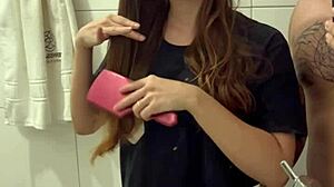 Wild romantic bath adventure