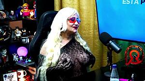 Brazilian Bbw Milf Andressa Sanchez Moans From Vibrator On Nipple!