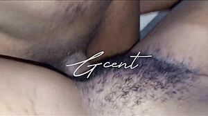 I capture this close-up of passionate hairy sex